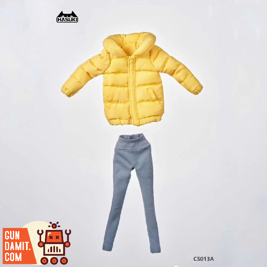 [Pre-Order] HASUKI 1/12 CS013A Figure Clothing Down Jacket Set
