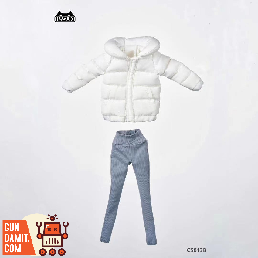 [Pre-Order] HASUKI 1/12 CS013B Figure Clothing Down Jacket Set