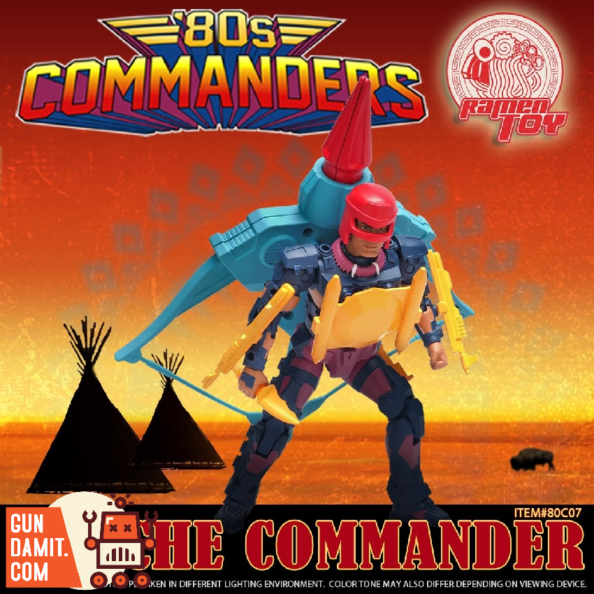 [Pre-Order] Ramen Toy 1/12 80C07 80s Commanders Apache Commander