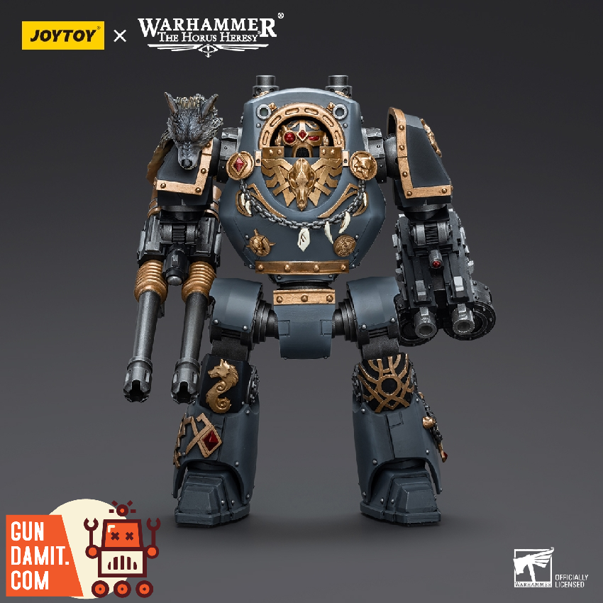 [Pre-Order] JoyToy Source 1/18 Warhammer The Horus Heresy Space Wolves Contemptor Dreadnought with Gravis Bolt Cannon